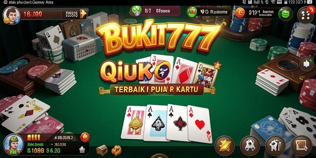 Tampilan menarik BUKIT777 saat bermain QiuQiu.