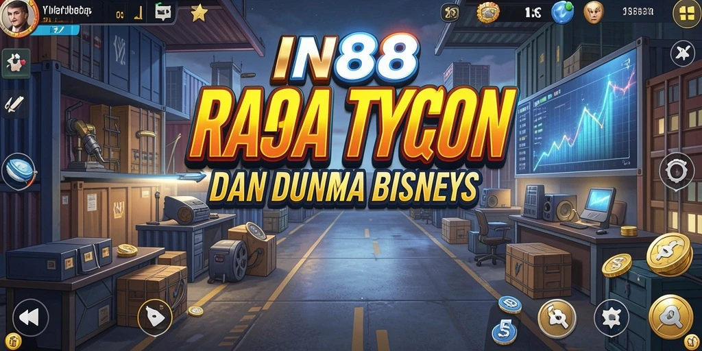 Tampilan menarik dari gameplay Tycoon IN88 dengan elemen bisnis yang dinamis.