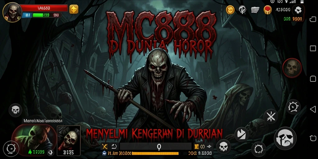 Tampak menegangkan saat menghadapi makhluk menyeramkan dalam gameplay.