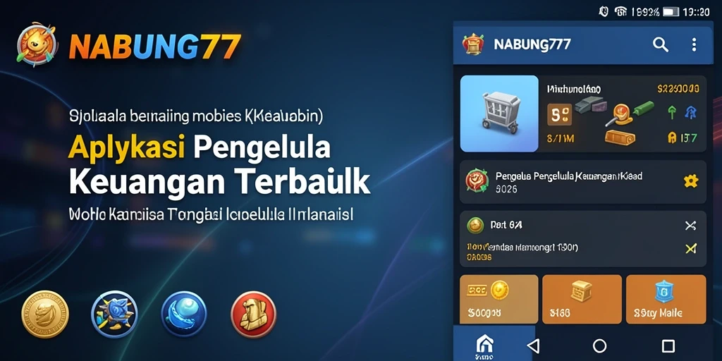 Tampilan antarmuka pengguna NABUNG77 yang menarik dan intuitif.