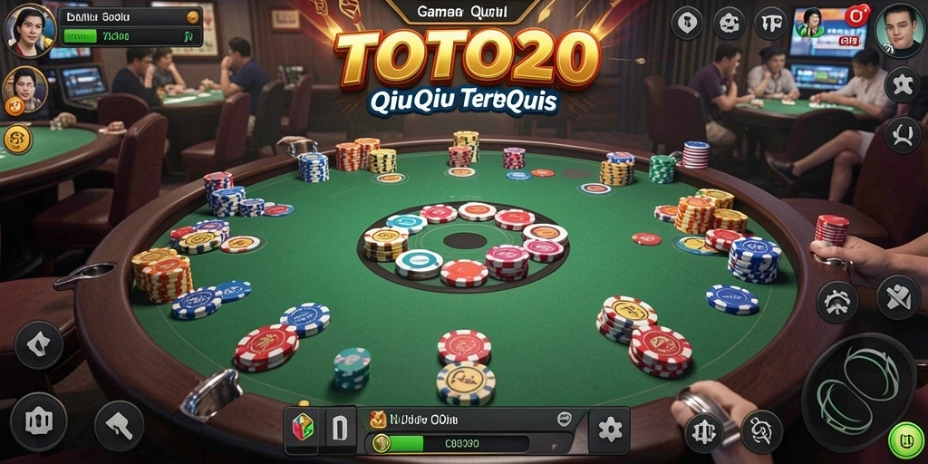 Gameplay seru TOTO20 dalam QiuQiu terlihat jelas.